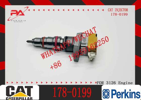 Harga bagus Injektor Bahan Bakar Excavator Caterpillar 325C L Didukung oleh Mesin 3126B 178-0199 177-4754 177-4752 Suku Cadang Alat Berat on line