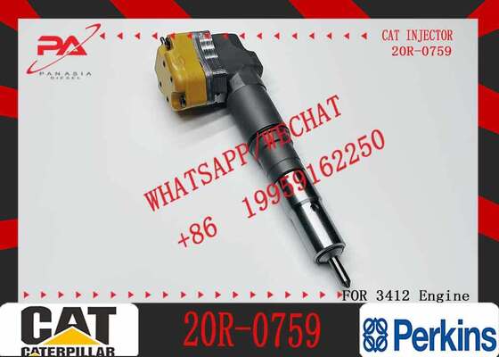 İyi fiyat CAT 3412 Kamyon motoru yakıt enjektörü 198-4752 104-3377 20R-0759 püskürtme valf sistemi yedek parçaları için çevrimiçi