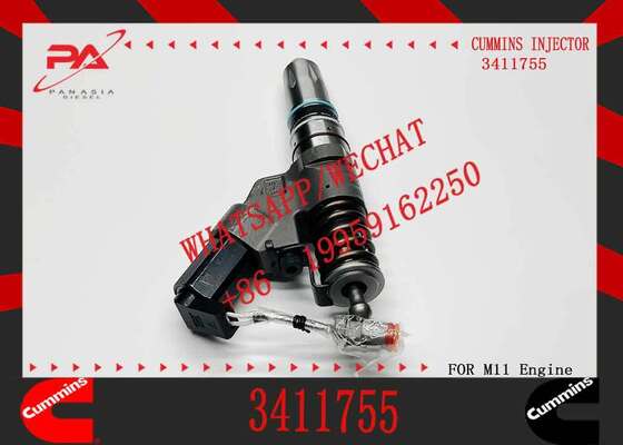 ভালো দাম Cummins QSM11 ISM11 M11 ইঞ্জিন ইনজেক্টরের জন্য জ্বালানী ইনজেক্টর 3411752 3411756 3411755 3411754 অনলাইন