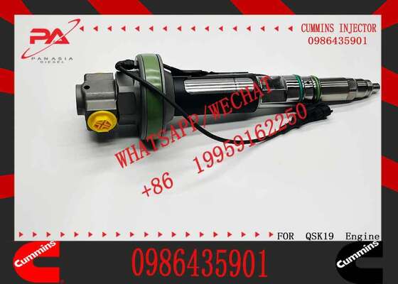 Prezzo buono Gruppo iniettore carburante 2867147 0986435901 F00BJ00006 per motore Cummins serie QSK19 in linea