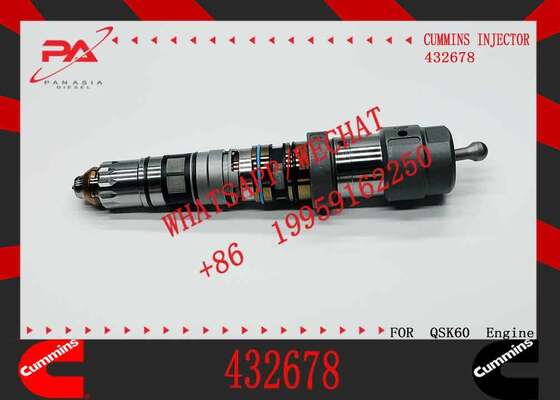 Buen precio QSK45 K60 QSK60 4088427 432678 4001813 4087893 Qsk60 inyector de combustible para el ferrocarril común para CUMMINS en línea
