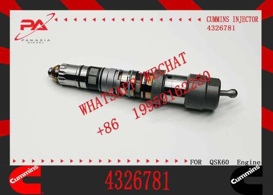 Buen precio piezas QSK19 QSK23 QSK45 QSK60 PC1250-7 inyector de combustible 4088431 4076533 4902827 4326781 6560-11-1114 en línea