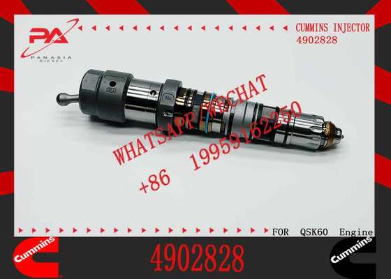 Buen precio Componentes de combustible de alto rendimiento al por mayor Inyector de combustible diésel 4902827 4077076 4902828 4088431 4087887 para motor diésel QSK23 en línea