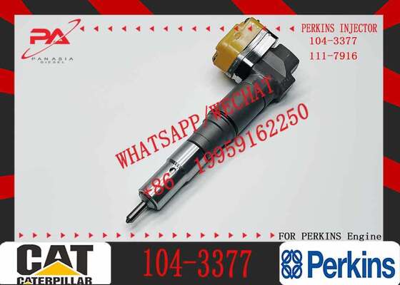 Buen precio Accesorios para excavadoras Inyector de combustible 104-3377 0R-8786 126-0499 222-5966 para el CAT 3126B 3126E para maquinaria de construcción en línea
