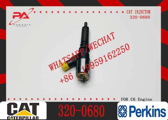 Harga bagus Injektor Bahan Bakar Diesel Baru Berkinerja Tinggi 2645A747 3200680 320-0680 Untuk Mesin CAT 323D Excavator C6.6 on line