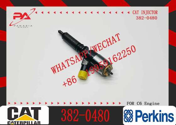 Buen precio 306-9380 10R-7672 2645A734 382-0480 Inyector de combustible Common Rail para motor C6.6 C4.4 C3.4 en línea