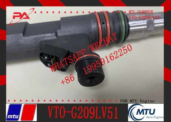 Buen precio Inyector de combustible diesel Compatible con el motor MTU 4000.03 Encaja con X59407500022, X59407500020, VTO-G209LV51, VTO-G238TV46 en línea