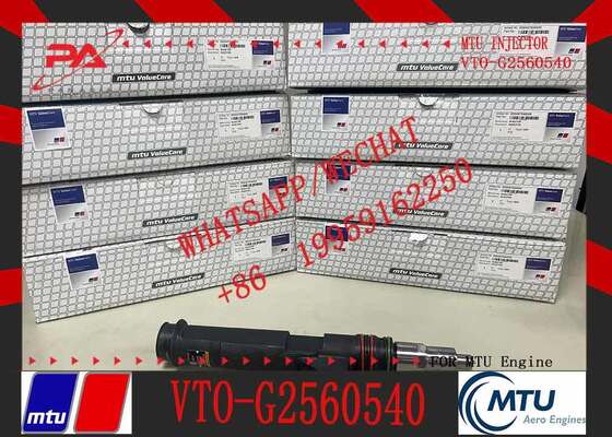 Buen precio VTO-G238TV46 X59407500020 59407500010 59407500087 RX59407500014 VTO-G2560540 Partes del motor diésel inyector de combustible para MTU4000.03 en línea
