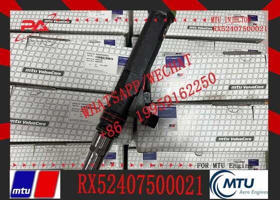 Buen precio Inyector de alta calidad RX52407500021 Parte de excavadora MTU4000 16V4000 RX52407500050 EX59407500020 Partes de máquinas en línea