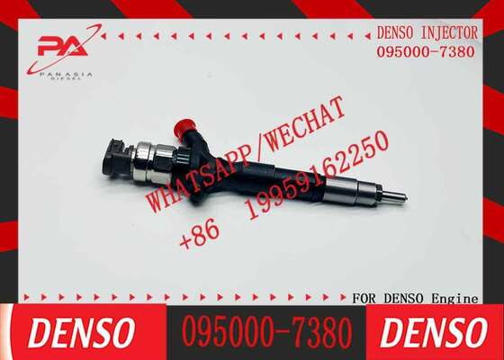 Buen precio Inyector de combustible diésel Common Rail 23670-30240 095000-7380 en línea