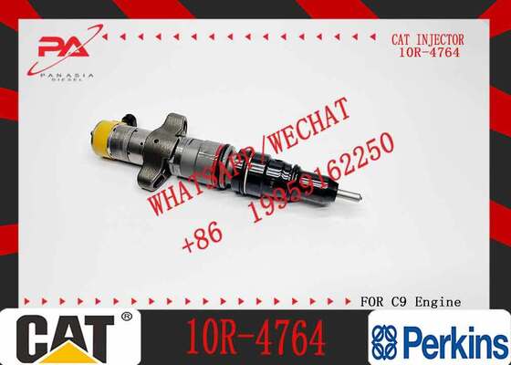Buen precio Inyector de combustible diésel Caterpillar original 387-9438 10R-4764 para motor Caterpillar CAT C9 336D 336D2 Excavadora D300GC Piezas del generador nuevo inyector original en línea