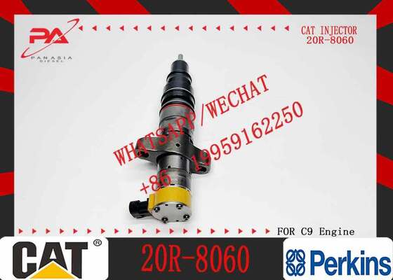 Harga bagus Caterpillar asli 328-2577 20R-8060 Diesel Fuel Injector untuk Caterpillar CAT C9 Mesin 330D 336D E336D Bagian Excavator asli injektor baru on line