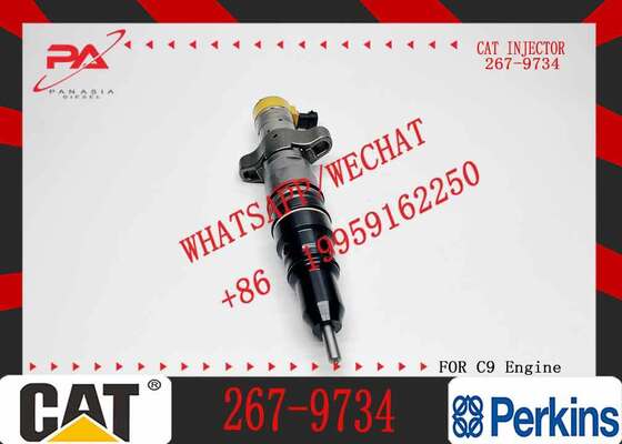 Guter Preis Caterpillar Original Diesel-Brennstoff-Injektor Common Rail Injektor 267-3361 267-9710 267-9717 267-9734 für Caterpillar C9 Motor Katze Bagger Ersatzteil Original neuer Injektor Online