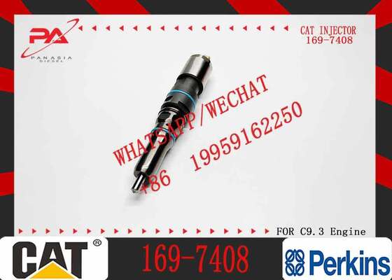 Good price Caterpillar original For C-a-t 169-7408 1697408 Excavator Parts E336E C9.3 Engine Injector 460-8213 20R-5075 460-8213 456-3509 20R5075 4563509 original new injector online