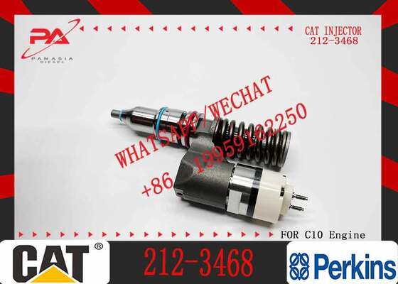 Buen precio Caterpillar Original Excavator Parts Suppliers C12 Motor Fuel Injector 212-3468 2123468 10R-1258 10R-1264 para Cat C12 C10 Truck Motor nuevo inyector original en línea