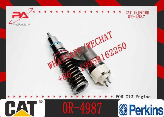 Buen precio Caterpillar original 170-5252 203-3464 229-5918 0R-4987 187-6549 208-9160 317-5279 Inyector de combustible de motor diésel para excavadora Caterpillar CAT C12 nuevo inyector original en línea