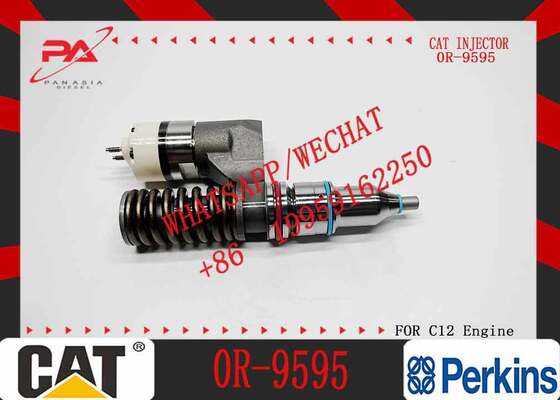 Buen precio Calidad original de Caterpillar - Inyector de combustible probado 153-7923 0R-9595 C12 1537923 0R9595 Inyector de riel común para excavadora erpillar 3176B inyector nuevo original en línea