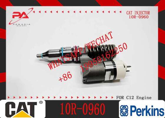 Harga bagus Caterpillar asli 147-0373 194-5080 10R-0960 212-3462 10R-0967 317-5278 20R-0055 Injektor Bahan Bakar Mesin Diesel Untuk Caterpillar Excavator CAT C12 asli Injektor baru on line