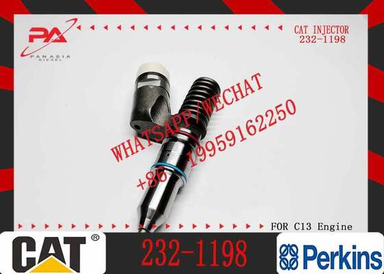 سعر جيد كاتربيلر الأصلي محرك حقن وقود الديزل المعاد تصنيعه 232-1198 لمحرك CAT C11 C13 محرك 345C 345D حفر استبدال صمامات الحقن محرك حقن جديد أصلي الانترنت