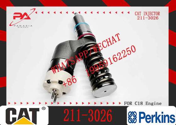 Guter Preis Caterpillar Original High Performance Diesel Fuel Common Rail Injector 211-3026 211-3028 235-1403 253-0597 253-0618 für CAT C18 Auto Ersatzteile Original neuer Injektor Online