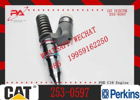 ราคาดี Caterpillar ของแท้ ใหม่ 253-0597 2530597 10R-1306 10R1306 เครื่องฉีดเชื้อเพลิงรถไฟทั่วไปสําหรับเครื่องจักร C18 เครื่องขุด E385C E390D อะไหล่ดีเซล เครื่องฉีดเชื้อเพลิงใหม่ของแท้ ออนไลน์
