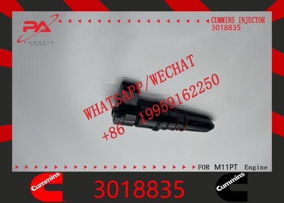 Хорошая цена Оригинальная дизельная форсунка Common Rail Cummins 3018835, совместимая с дизельным двигателем M11. Перекрестные ссылки: 3406604, 3411821, 3087648, 4914328 для топливной системы. Оригинальная новая форсунка онлайн