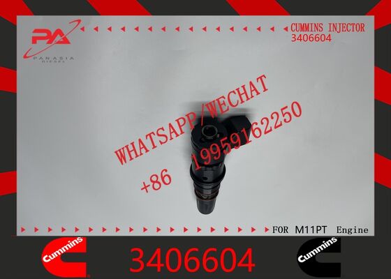 अच्छा दाम कमिंस मूल OEM के लिए प्रतिस्थापन 3406604 डीजल इंजन इंजेक्टर M11 इंजन अनुप्रयोगों के लिए क्रॉस संदर्भ भाग संख्या 3045102 3076736 2897414 4327072 3079946 मूल नया इंजेक्टर ऑनलाइन
