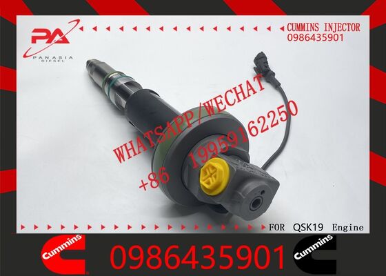 Good price Cummins original Fuel Injector 0986435901 Replacement for OEM Diesel Engine Components Fits QSK60 QSK19 QSK38 QSK19G QSK45 Cross Reference to 0986435903 F00BJ00007 2867148 original new injector online