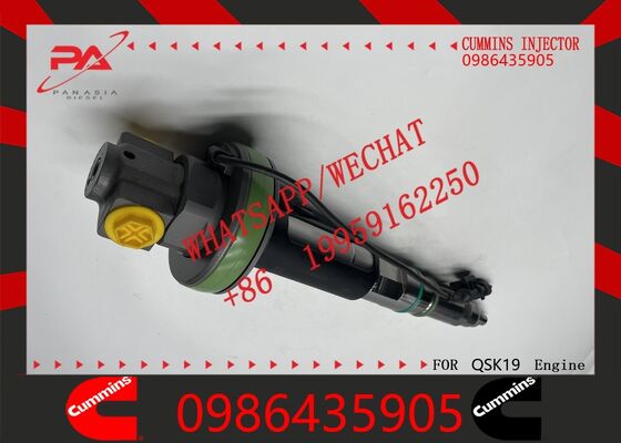 Good price Cummins original 0986435905 Diesel Fuel Injector Replacement for OEM Engine Parts Compatible with F00BJ00009 4955527 0986435613 original new injector online