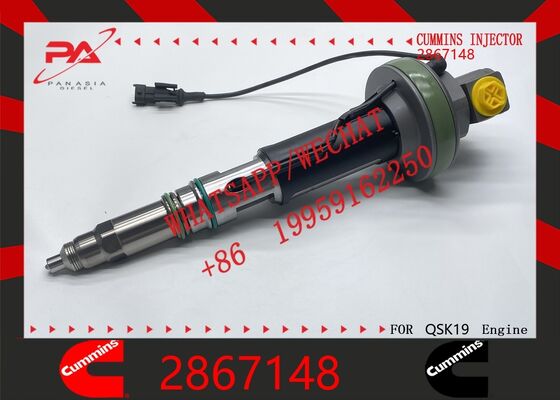 Harga bagus Injektor Bahan Bakar Mesin Diesel Cummins Asli & Katup Injeksi 2867148 Pengganti OEM Cocok untuk Mesin QSK19 QSK38 QSK50 QSK60 Referensi Silang 4928104 Y431K05392 2867147 injektor baru asli on line