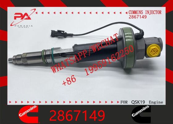 Prezzo buono Kit di riparazione guarnizioni iniettore Cummins originale 2867149 Sostituzione OEM Adatto per motori Cummins K19 KTA19 QSK19 Riferimento incrociato 4964172 2882079 per parti di escavatore iniettore originale nuovo in linea