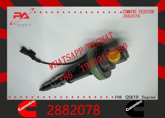 Good price Cummins original Diesel Engine Fuel Injector 2882078 Replacement for OEM Fits QSK19 QSK38 QSK Engine Cross Reference 2867147 0986435613 Y431K05393 for Construction Machinery original new injector online