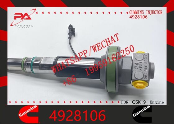 Bom preço Injetores originais de motor diesel Cummins 4928106 Substituição para OEM Adequado para Cummins QSK19 QSK38 QSK50 QSK60 Ref. Cruzado Y431K05205 Y431K05249 F00BL0J 017 Y431K05417 injetor novo original on-line