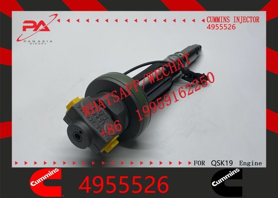 Good price Cummins original 4955526 Diesel Fuel Injector Replacement for OEM Engine Parts Compatible with EX1900-6 2867149 0986435614 original new injector online