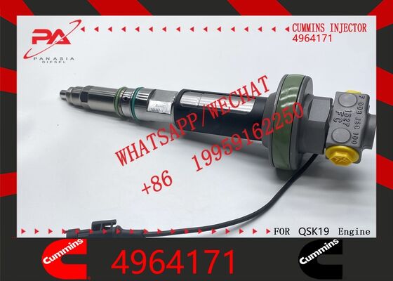Good price Cummins original 4964171 Diesel Fuel Injector Replacement for OEM Engine Parts Compatible with KTA19 2867149 2882077 4928349 original new injector online