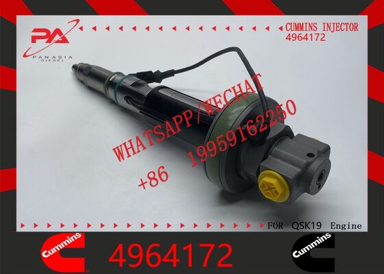 Buen precio Inyector diésel original Cummins 4964172 Reemplazo para OEM 2881088 4955525 0986435614 Y431K05248 Compatible con QSK19 QSK38 QSK50 QSK60 para maquinaria de construcción, inyector nuevo original en línea