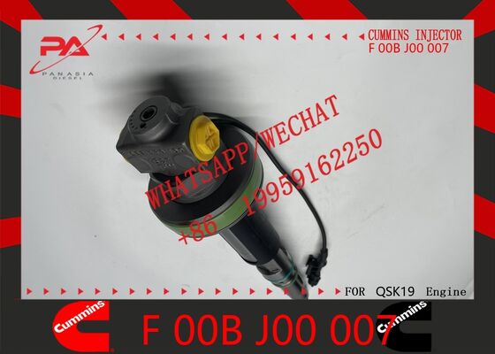 お買い得 Cummins純正 F 00B J00 007 オートパーツ コモンレール燃料インジェクター QSK19 OEMディーゼルエンジンインジェクター交換用 スプレイヤー掘削機トラック用 (クロスリファレンス F 00B J00 005) 純正新品インジェクター オンライン