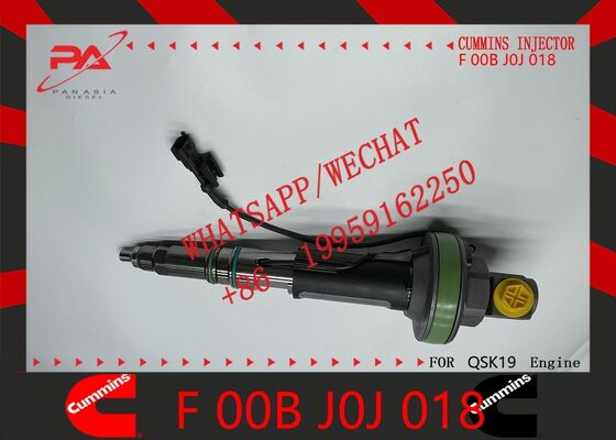 ราคาดี หัวฉีดน้ำมันเชื้อเพลิง Common Rail ของ Cummins ของแท้ F 00B J0J 018 สำหรับเปลี่ยนหมายเลขชิ้นส่วน 4964171 เหมาะสำหรับเครื่องยนต์ดีเซล QSK19 สำหรับรถพ่นยา รถขุด รถบรรทุก หัวฉีดใหม่ของแท้ ออนไลน์