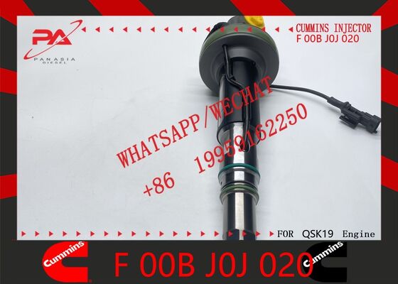 お買い得 カミンズ オリジナル F 00B J0J 020 コモン・レール 燃料注入器 OEM 交換 4964170 オート ディーゼル エンジン QSK19 エンジンのスペアパーツ 噴霧器用 掘削機 トラック オート オリジナル 新しい注入器を使用 オンライン