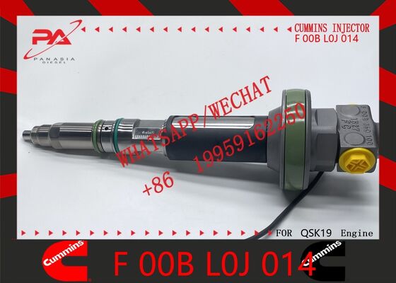 Good price Cummins original F 00B L0J 014 Diesel Engine Injector Replacement for OEM for QSK19 Engine Fits Excavator Sprayer Truck Compatible Part Numbers 4964172 F 00B L0J 013 original new injector online