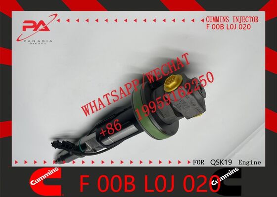 Bom preço Cummins original F 00B L0J 020 Injetor de combustível diesel Substituição de peças para automóveis para OEM QSK19 QSK38 QSK50 QSK60 on-line