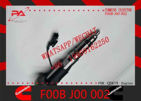 Harga bagus Cummins asli F00B J00 002 Diesel Fuel Injector Replacement for OEM Engine Parts Kompatibel dengan 2867148 asli injektor baru on line