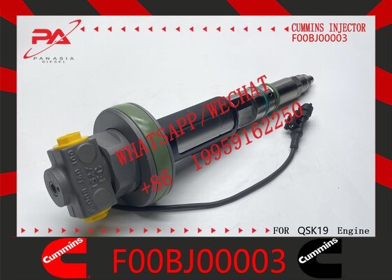Good price Cummins original F00BJ00003 Diesel Engine Injector Replacement for QSK19 QSK60 Compatible with Excavator Cross Ref Parts 2867147 2882077 0986435902 F00BJ00001 original new injector online