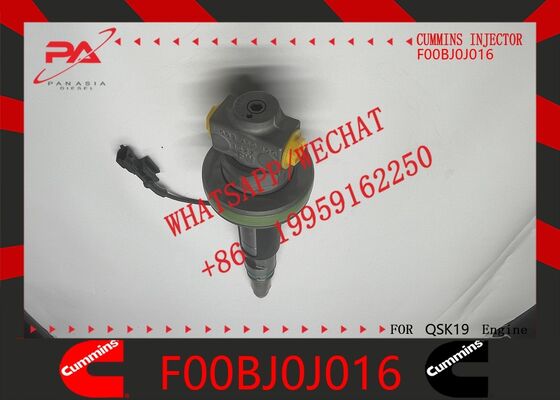 अच्छा दाम Cummins मूल F00BJ0J016 OEM इंजेक्टर 4964173 के लिए प्रतिस्थापन QSK19 QSK19-2 इंजन XDE240 SRT75 खनन खुदाई ट्रक ऑटो निर्माण मशीनरी पार्ट्स मूल नए इंजेक्टर ऑनलाइन