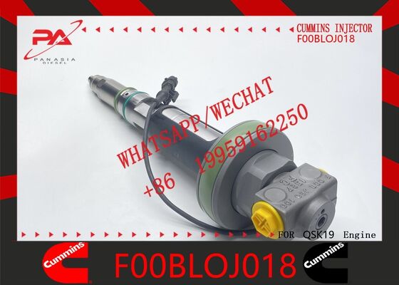 Good price Cummins original For QSK19 Diesel Engine F00BLOJ018 Fuel Injector Assembly Replacement for OEM Cross Reference F00BLOJ017 Y431KO5417 Y431K05420 4928106 original new injector online