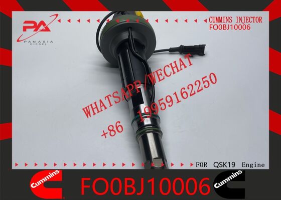 Good price Cummins original Replacement for OEM Diesel Engine Injector FO0BJ10006 Fits QSK19 QSK60 Engines Cross Reference 2867147 2867149 2882077 F00BJ00003 F00BJ00005 original new injector online