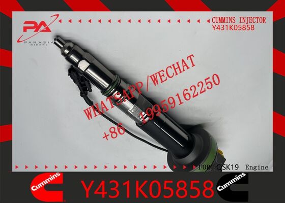 قیمت خوب پمپ انژکتور سوخت اصلی کامینز Y431K05858 جایگزین OEM، سازگار با موتورهای دیزلی QSK19، QSK19-1، QSK38، QSK60، K19، ماشین آلات معدن، بیل مکانیکی، ماشین آلات ساختمانی، انژکتور اصلی نو آنلاین