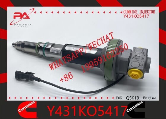 Good price Cummins original Replacement for OEM Fuel Injector Y431KO5417 Compatible with K38 QSK38 Engines Cross Ref Numbers F00BL0J014 4964172 4955526 0986435912 original new injector online