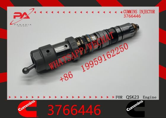 Good price Cummins original Replacement for OEM 3766446 Diesel Fuel Injector Common Rail Type Auto Engine Parts for QSK45 QSK60 Diesel Engine Excavator Cross Ref 4326781 4088428 original new injector online