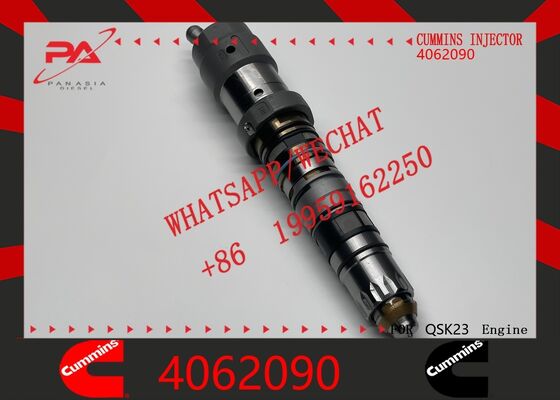 Good price Cummins original Replacement for OEM 4062090 Common Rail Fuel Injector for Cummins QSK23 G3 QSX15 QSK23 QSK60 Engines Cross Reference Part No. 4326780 4928345 4902828 4077076 original new injector online